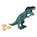 mamido Dinosaurus Tyranosaurus Rex znášajúce vajcia zelený