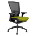 Ergonomická kancelárska stolička OfficePro Merens Farba: zelená, Opierka hlavy: bez opierky