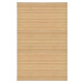 Bambusový koberec 100 × 160 cm prírodný