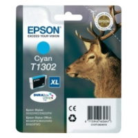 Epson T1302 Atramentová náplň Cyan, XL