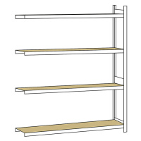 Regál s veľkým rozpätím, s drevotrieskovou doskou, výška 2500 mm SCHULTE