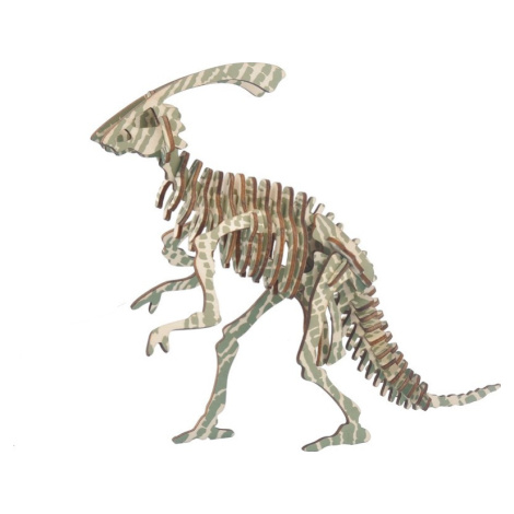 Dřevěné 3D puzzle Parasaurolophus II