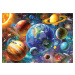 Puzzle Solar System Educa 500 dielov a Fix lepidlo od 11 rokov