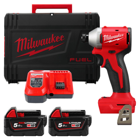 MILWAUKEE M18 1/4" Hex aku rázový uťahovák 3 rýchlostný M18BLIDR-502X