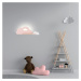 Ružové detské svietidlo Cloud - Candellux Lighting