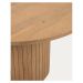 Okrúhly jedálenský stôl z mangového dreva v prírodnej farbe ø 120 cm Licia – Kave Home