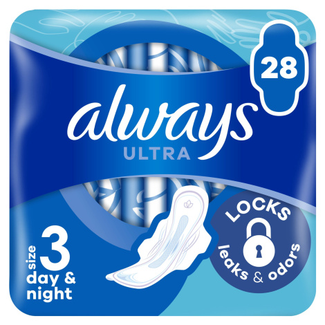 ALWAYS Ultra Night hygienické vložky 28 ks