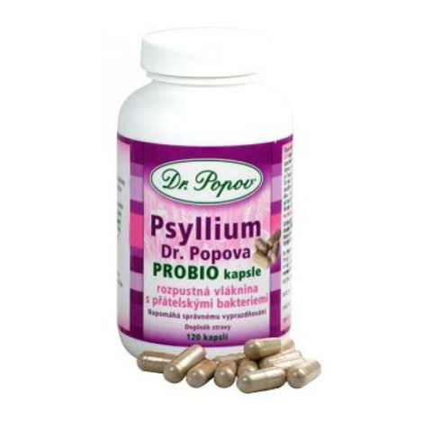 Dr. Popov Psyllium ProBio kapsúl 120