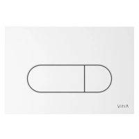 Ovládacie tlačidlo VitrA Root Round plast biela 740-2200