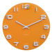 Hodiny Karlsson KA5640YE, Vintage, saffron yellov 35cm