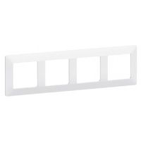 Legrand Štvornásobný rámček Valena Life, biela