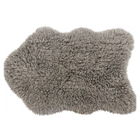 Vlnený koberec Woolly - Sheep Grey Rozmery koberca: 75x110 tvar kožešiny