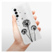 Odolné silikónové puzdro iSaprio - Three Dandelions - black - Samsung Galaxy A04s