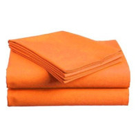 Chanar bavlnená plachta na posteľ – Plachta oranžová