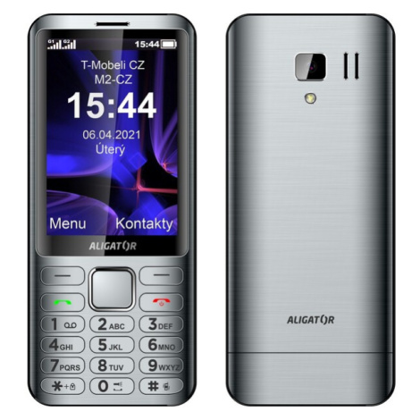 ALIGATOR D950 Dual SIM strieborný