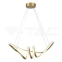 24W LED závesná dekoratívna lampa 720*300 Champagne Gold 3000K 3240lm VT-7798 (V-TAC)