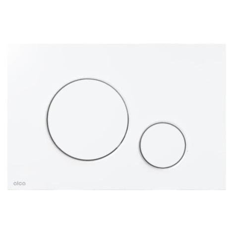 Ovládacie tlačidlo Alca plast biela lesk M670