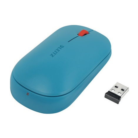 LEITZ Bezdrôtová počítačová myš COSY, pokojná modrá