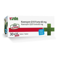 VIRDE Koenzým Q10 forte 60 mg 30 + 15 tabliet ZADARMO