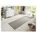 Běhoun Nature 104273 Light Grey – na ven i na doma - 80x450 cm BT Carpet - Hanse Home koberce