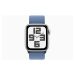Apple Watch SE/44mm/Silver/Šport Band/Winter Blue