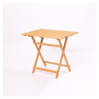 Záhradný odkladací stolík z bukového dreva 60x80 cm – Floriane Garden