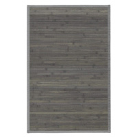 Zelený/sivý bambusový koberec 60x90 cm – Casa Selección
