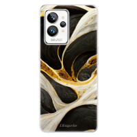 Odolné silikónové puzdro iSaprio - Black and Gold - Realme GT 2 Pro