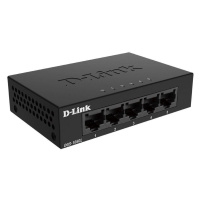 D-Link DGS-105GL 5-portový gigabitový stolný prepínač s kovovým puzdrom