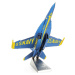 Piatnik Metal Earth F-18 Super Hornet Blue Angel