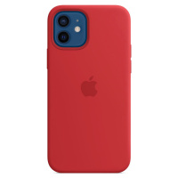 Apple Silikónový kryt s MagSafe pre iPhone 12 / 12 Pro RED, MHL63ZM/A