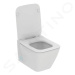 IDEAL STANDARD - Strada II Závesné WC s doskou, SoftClose, Aquablade, biela T359601