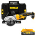 DEWALT 18V XR Aku kotúčová píla 115 mm, 1x 1,7 Ah POWERSTACK bez nabíjačky DCS571E1T-XJ