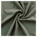 Kaki predĺžené mušelínové obliečky na dvojlôžko 220x240 cm Angelia – douceur d'intérieur