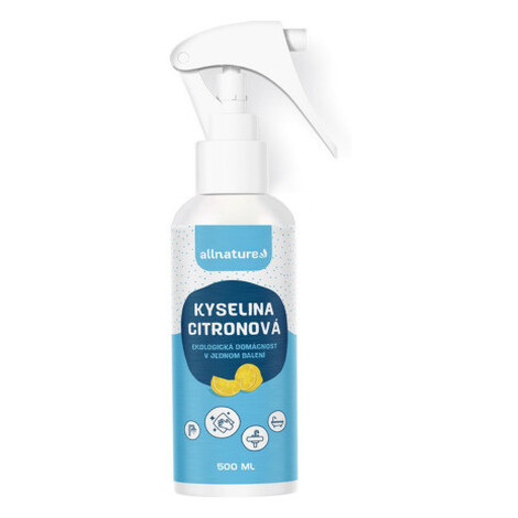 ALLNATURE Kyselina citrónová v spreji 500 ml