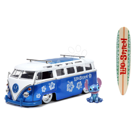 Autíčko s figúrkou Disney Lilo & Stitch Van Jada kovové dĺžka 15,9 cm 1:24