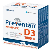 PREVENTAN Komplex D3 1000 IU 120 tabliet