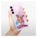 Odolné silikónové puzdro iSaprio - Kissing Mom - Blond and Girl - Samsung Galaxy A35 5G