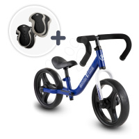 Balančné odrážadlo skladacie Folding Balance Bike Blue smarTrike modré z hliníka s ergonomickými