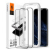 Spigen ochranné sklo Glas.tR AlignMaster pre iPhone 13 Pro Max 2 ks - Black Frame