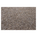 Kusový koberec Porto hnědý čtverec - 200x200 cm Vopi koberce