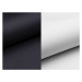 NABBI Marao rozkladacia pohovka čierna (Soft 11) / biela (Soft 17)