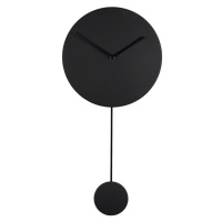 Čierne nástenné hodiny Zuiver