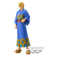 Banpresto One Piece DXF Grandline Series PVC Statue Sanji Wanokuni 17 cm