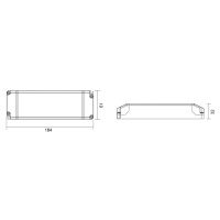 LED budič Basic, CV, Q8H-24-75W