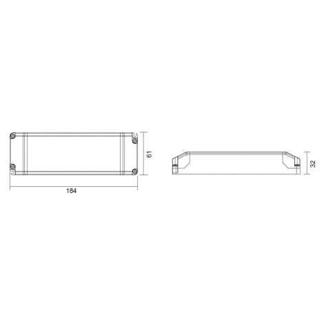 LED budič Basic, CV, Q8H-24-75W Deko-Light