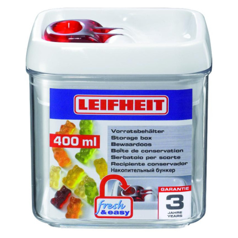 Leifheit dóza na potraviny Fresh & Easy hranatá 400 ml 31207