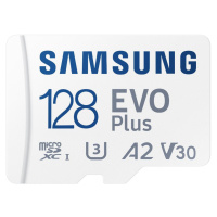 Samsung MicroSDXC 128GB EVO Plus+SD ad