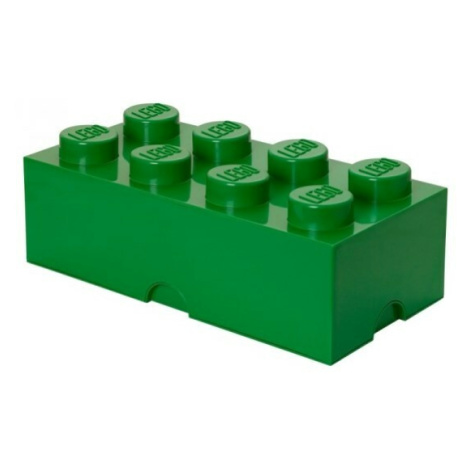 LEGO® úložný box 8 - tmavo zelená 250 x 500 x 180 mm