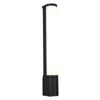 Matne čierne LED nástenné svietidlo (dĺžka 41 cm) Piera - Trio